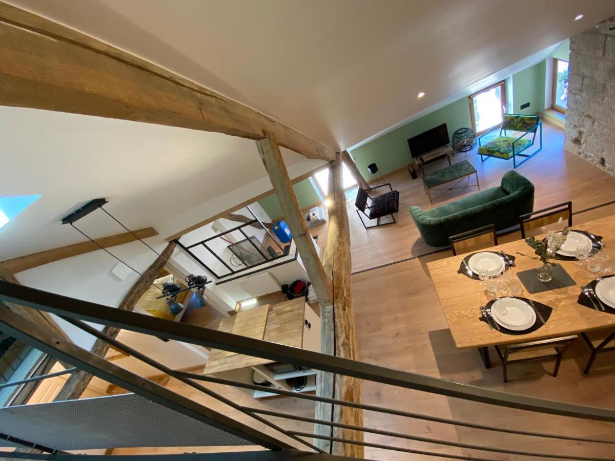 Logement Entier Noyers - L'Appart Des Anges 2 ภายนอก รูปภาพ
