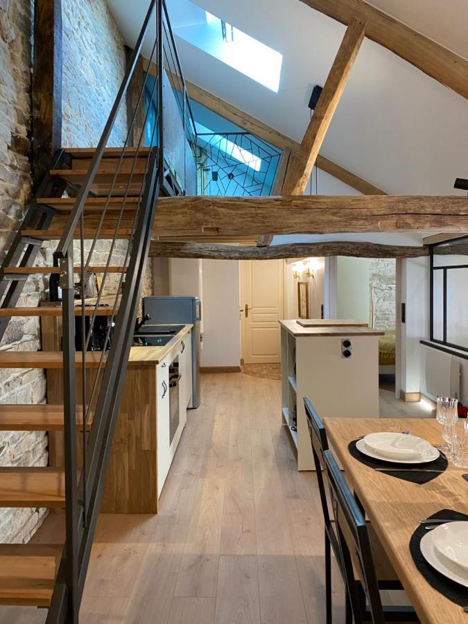 Logement Entier Noyers - L'Appart Des Anges 2 ภายนอก รูปภาพ